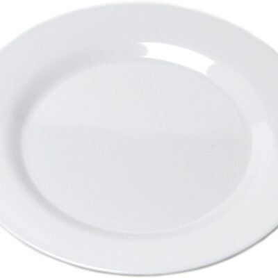 Classic Dessert Plate, 10 Inches In Diameter, White