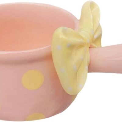 Instant French Onion Soup Bowl Single Handle Ceramic Soup Crock for Restaurant Home Salad Chilli Beef Stew Pasata, Pink
